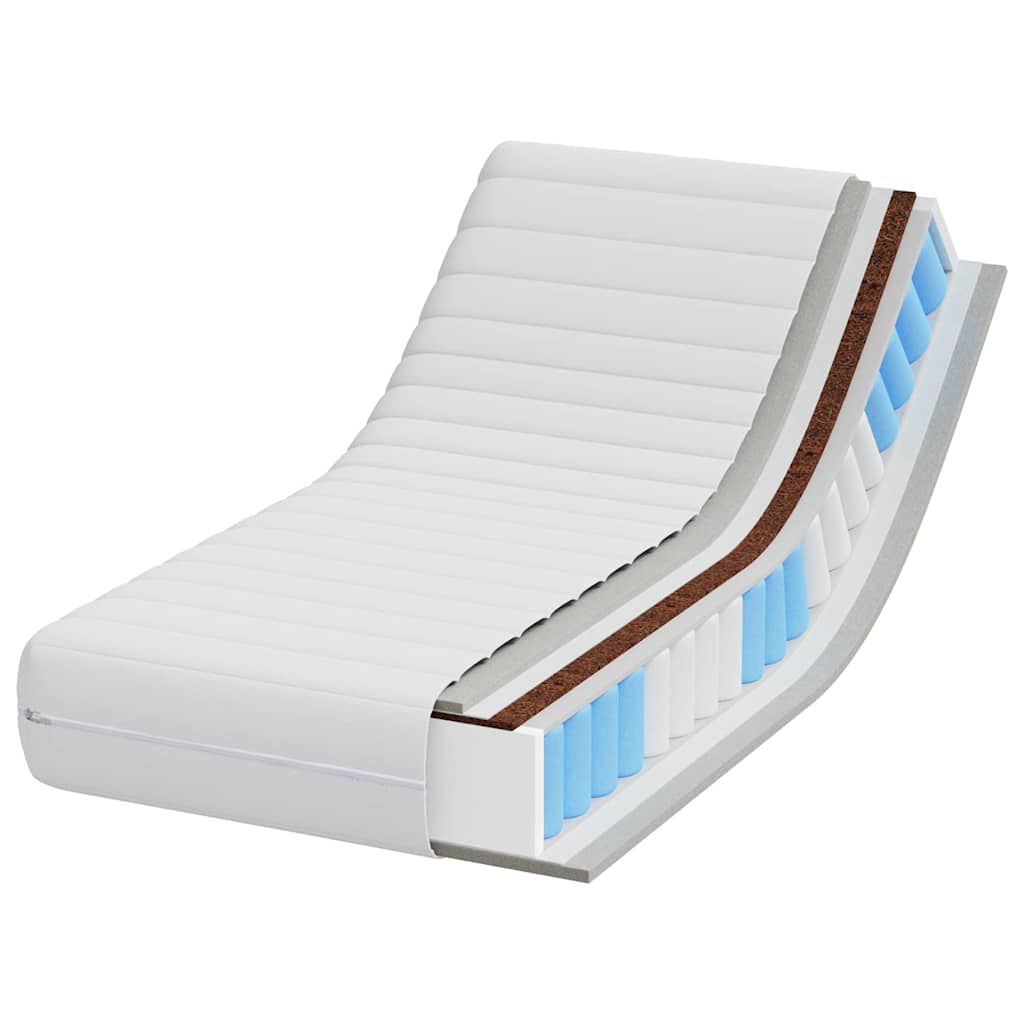 Matelas ressorts ensachés et coco