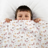 Couverture lestée Balance® Kids à motifs, coloris Licornes #Couleur_Licornes