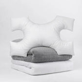 Pack Nuit Profonde : couverture Gravity coloris Gris et Beauty Pillow #Couleur de la couverture_Gris (Toutes saisons)