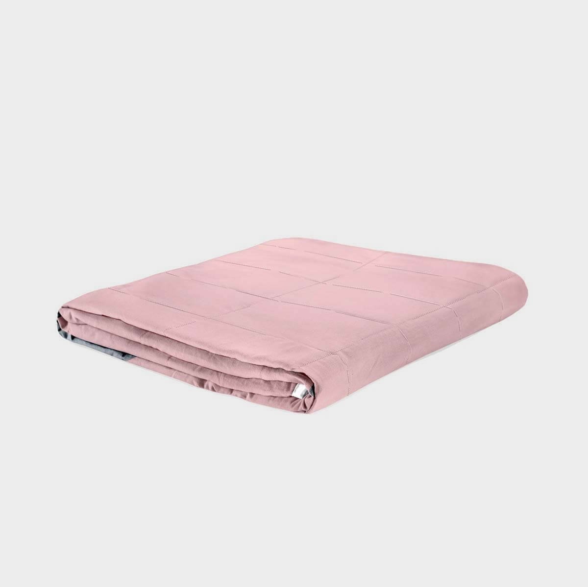 Couverture lestée Senso-Rex®, coloris Rose uni